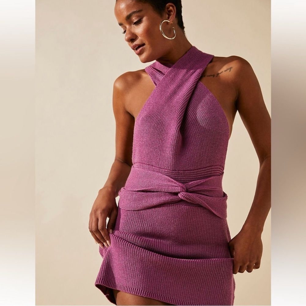 Free People • FP Beach Orchid knit convertible dress